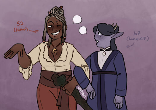 2 Halfbodies, Flat Colour, No Background